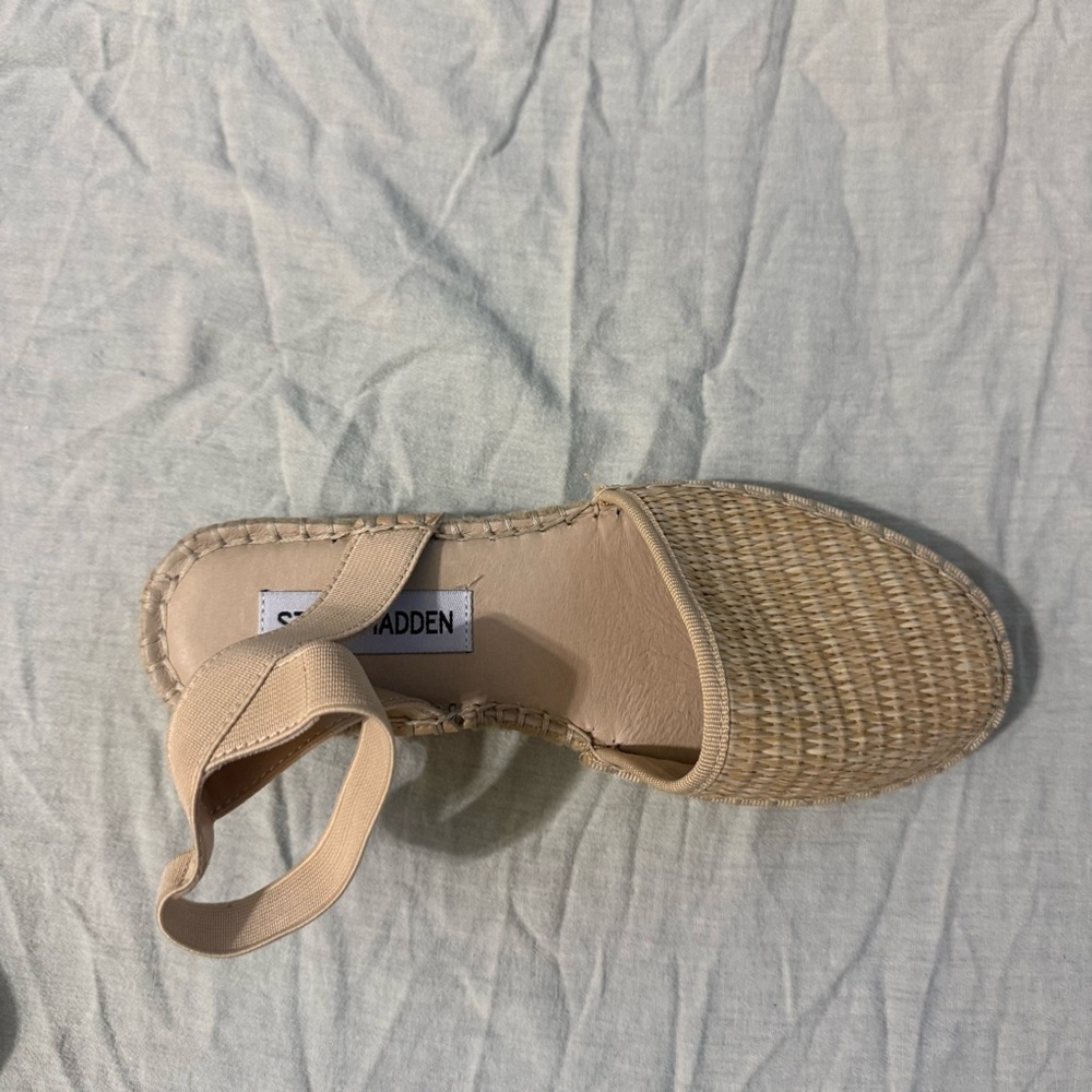 Steve Madden Tan Espadrille Sandals - Picture 6 of 6